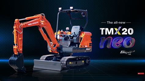 Tmx Neo Super Series Hydraulic Mini Excavator Tata Hitachi