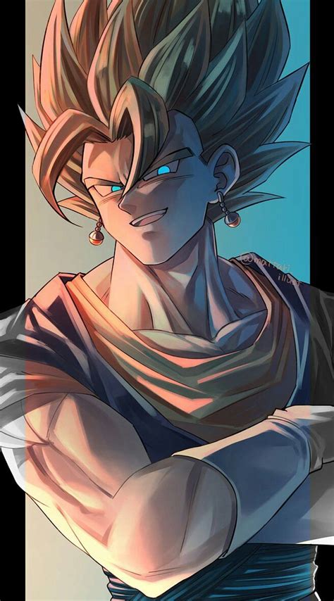 Vegetto Fanart Dbz Fusión De Protas Dragon Ball Art Dragon Ball Art