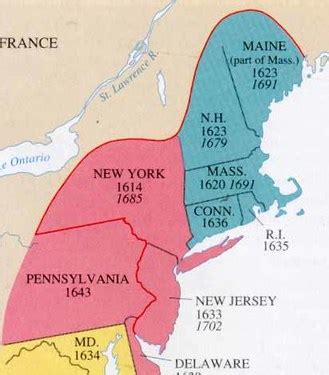 New York Colony - The 13 Colonies