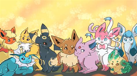 Eeveelution Wallpapers Wallpaper Cave