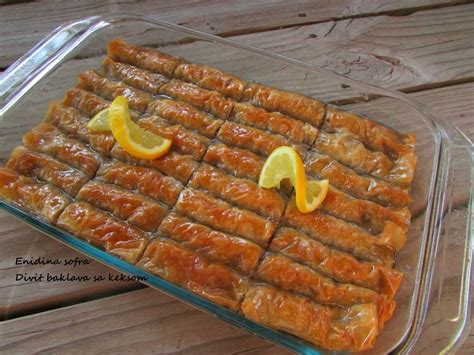 Enidina Sofra Divit Baklava Sa Keksom I Dzumbirom