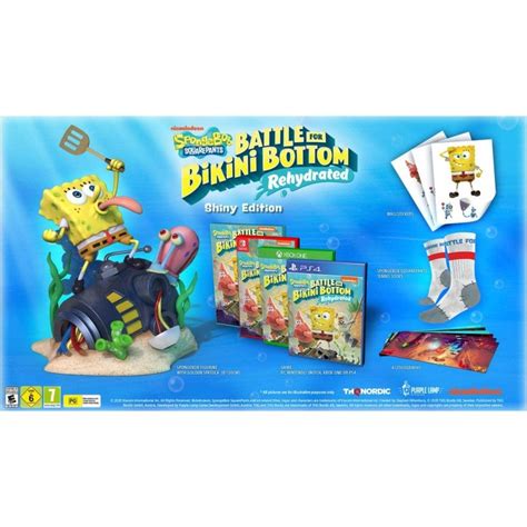 Bob Esponja Battle For Bikini Bottom Rehydrated Shiny Edition Nintendo Switch PcComponentes