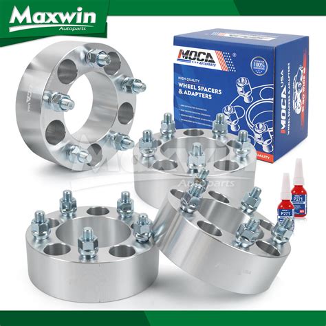 4pc 2 Inch Wheel Spacers 5x4 75 M12x1 5 87 1mm Fit Chevrolet Corvette Camaro Ebay