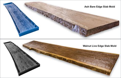 Wood Slab Mold System Butterfield Color®