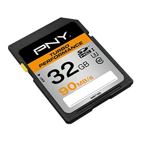 Gb Pny Turbo Performance Sdhc Uhs I U Class Memory Card