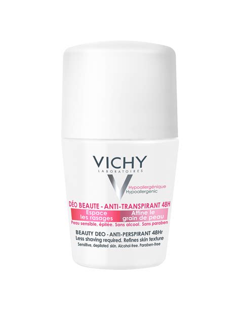 VICHY DEODORANT ANTI TRANSPIRANT 48H ECLAIRCISSANT PEAU SENSIBLE EPILEE