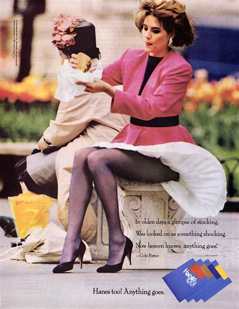 Hosiery To The Max Totally 80s Legwear Advertising Flashbak