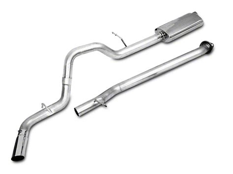 Cgs Motorsports Silverado Aluminized Single Exhaust System Side Exit