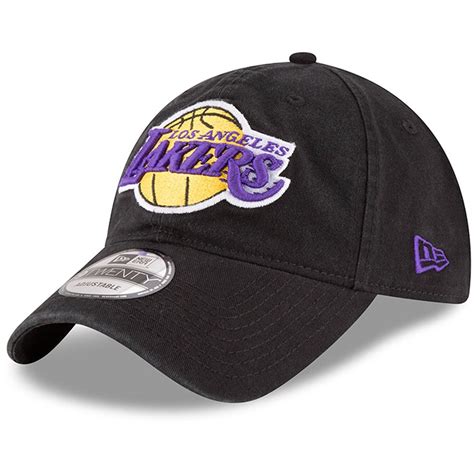 Los Angeles Lakers New Era Official 9TWENTY Team Color Adjustable Hat ...