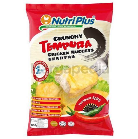 Nutriplus Tempura Spicy Chicken Nugget 800gm