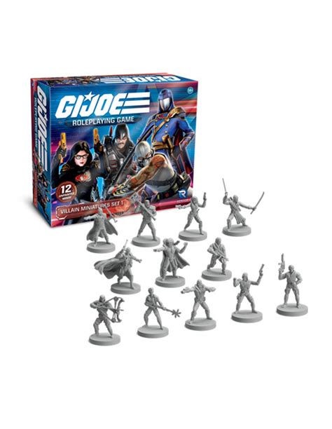 Gi Joe Rpg Villain Miniatures Set 1