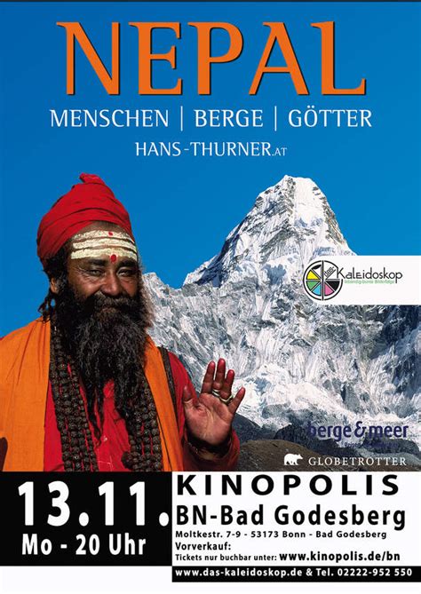 Nepal Menschen Berge G Tter Live Reportage Im Kinopolis