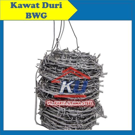 Jual Kawat Duri BWG Hot Dip Di Lapak Karya Utama Steel Bukalapak