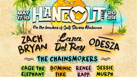 Hangout Music Festival announces 2024 lineup - The Music Universe