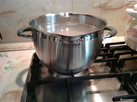 Кастрюля RONDELL RDS-024 с/кр 20 см (3,2 л) Flamme 024 - «Кастрюля с ...