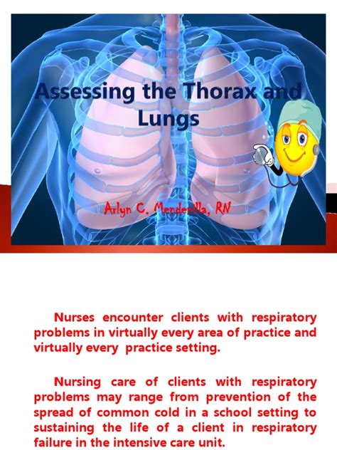 The Thorax And Lungs Assessment Autosaved Pdf Thorax Vertebral