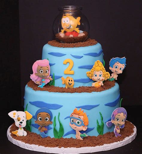 Girl Bubble Guppies Birthday Cake