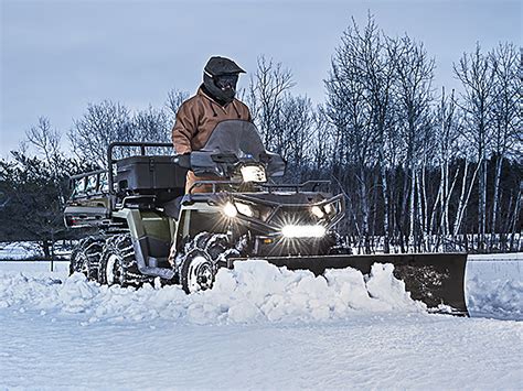 New 2024 Polaris Sportsman 6x6 570 ATVs In Soldotna AK Sage Green