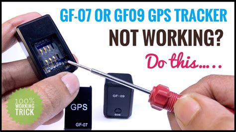 GF 07 Or GF 09 GPS Tracker Not Working Troubleshooting Tips YouTube