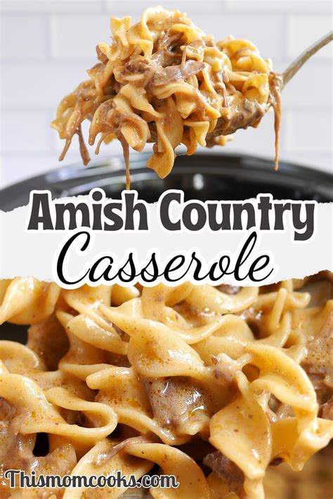 Slow Cooker Amish Country Casserole With Pot Roast This Mom Cooks