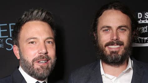 Inside Ben Affleck S Relationship With His Brother Casey