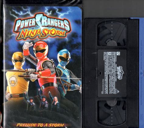 Power Rangers Ninja Storm Prelude To A Storm Vhs