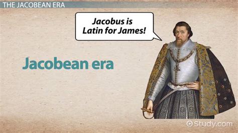 Jacobean Era Lesson For Kids Lesson