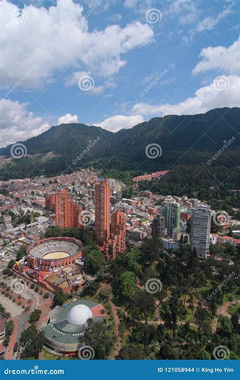 Bogota Skyline stock photo. Image of financial, house - 121058944