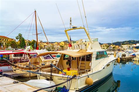 Vieux Port De Cannes Marina French Riviera Editorial Photo Image Of