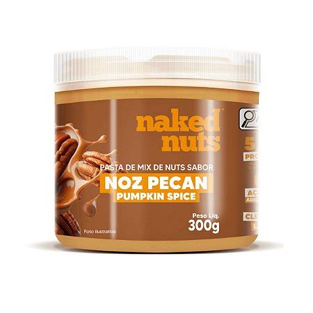 Pasta de Mix de Nuts Noz Pecan Zero Açúcar Naked Nuts 300g Meu Mercado Fit