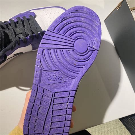 Air Jordan Low Court Purple Uk9 5 A Great Price For Depop