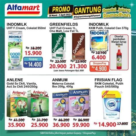 Katalog Promo Jsm Alfamart Spesial Gajian Berlaku Hingga April