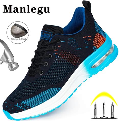 Baskets De Travail En Maille Respirante Pour Homme Et Femme Chaussures