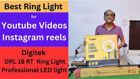 Digitek Drl Rt Led Ring Light With Stand Ii Professional Light Under