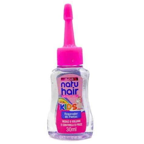 Reparador De Pontas Infantil - Reparador de Pontas S.O.S NatuHair Kids - 30ML - NatuHair Cosméticos ...