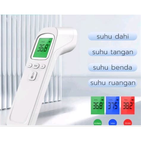 Jual ELFOS Termometer Suhu Digital Infrared Non Contact F02 Shopee