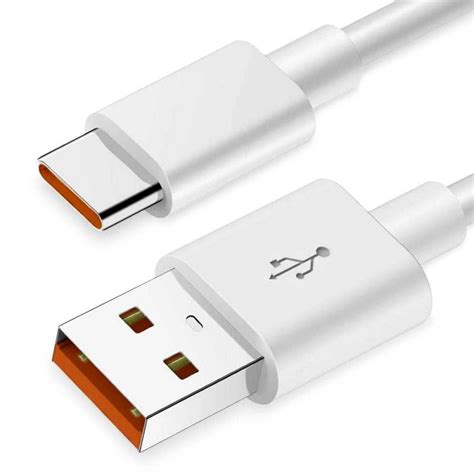 OcioDual Cable de Carga Datos USB C a USB 2 0 Carga Rápida 1 5m Blanco