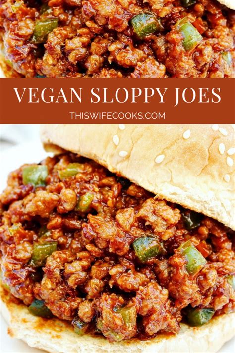 Hearty And Delicious Vegan Sloppy Joes