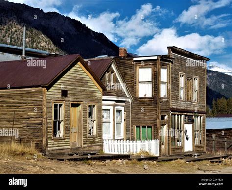 Ghost town buildings in Saint Elmo, Colorado Stock Photo - Alamy