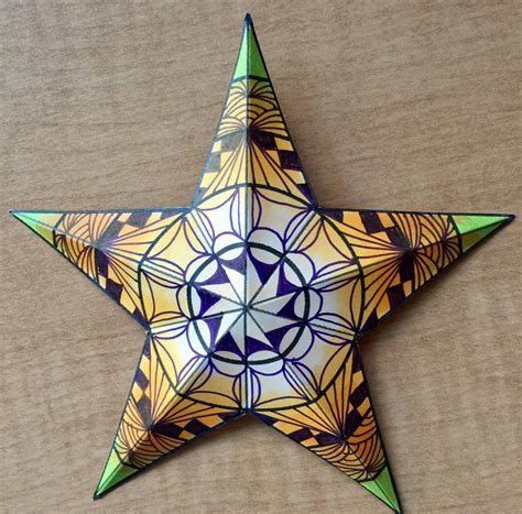 Tangle Street Studio: Zentangle® Stella, a Star, and an Inchie