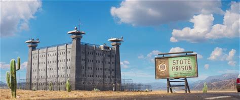 Artstation Despicable Me 3 Prison