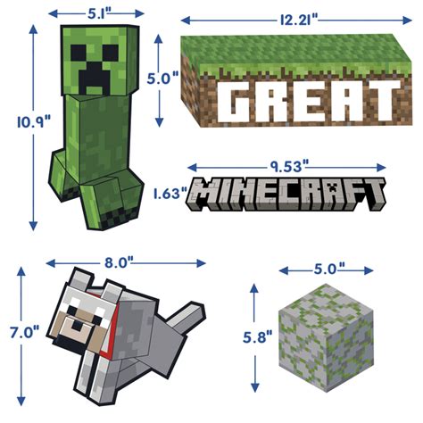 Eureka Minecraft Bulletin Board Set