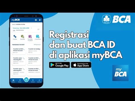 Cara Daftar Akun MyBCA Cara Membuat BCA ID YouTube