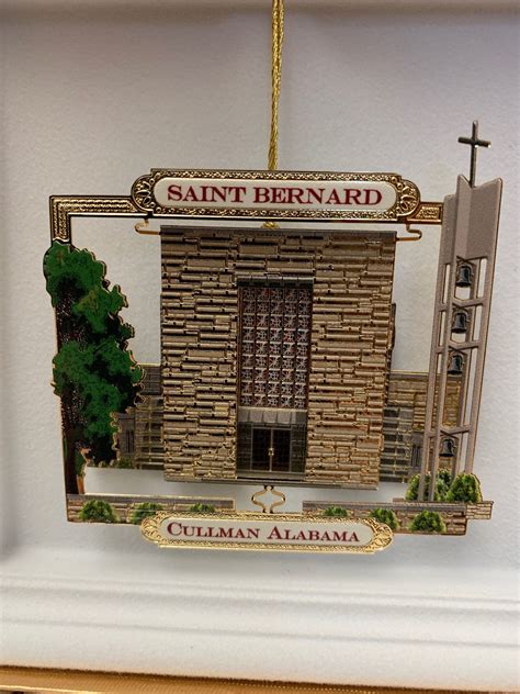 St. Bernard releases 3D ornament of Abbey Church for 2023 holiday