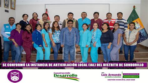 Conformaci N De La Instancia De Articulaci N Local Ial Del Distrito