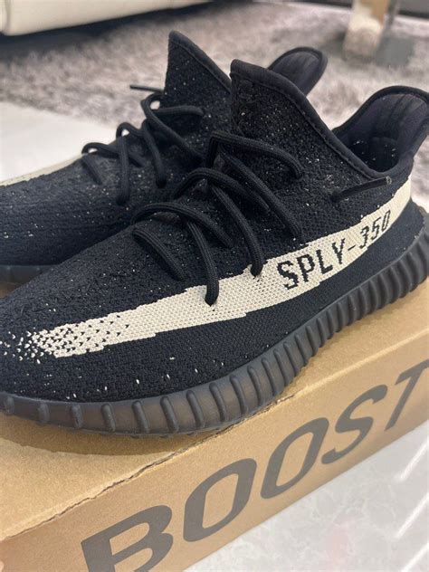 Yeezy 350 Oreo Mens Fashion Footwear Sneakers On Carousell