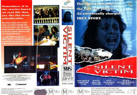 Silent Victim On First Release Home Entertainment Australia VHS Videotape