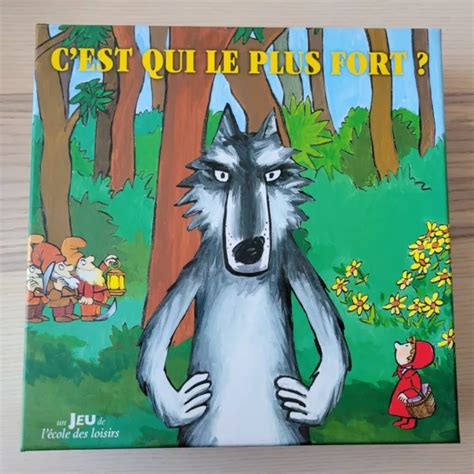 JEU DE SOCIÉTÉ C est qui le plus fort Le jeu du loup de l école des