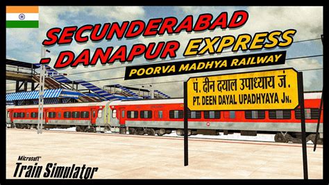 POORVA MADHYA RAILWAY ECR 12791 SECUNDERABAD DANAPUR EXPRESS