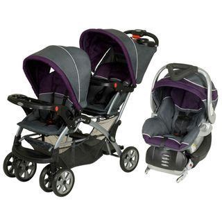 Baby Trend Sit N Stand Inline Double Baby Stroller Carbon SS76710